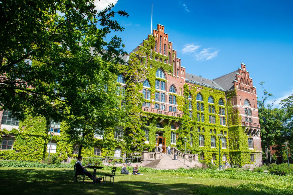 Já pensou você estudando nesse campus incrível da Lund University?