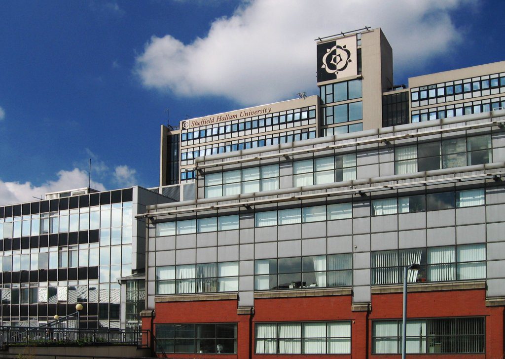Prédio da Sheffield Hallam University