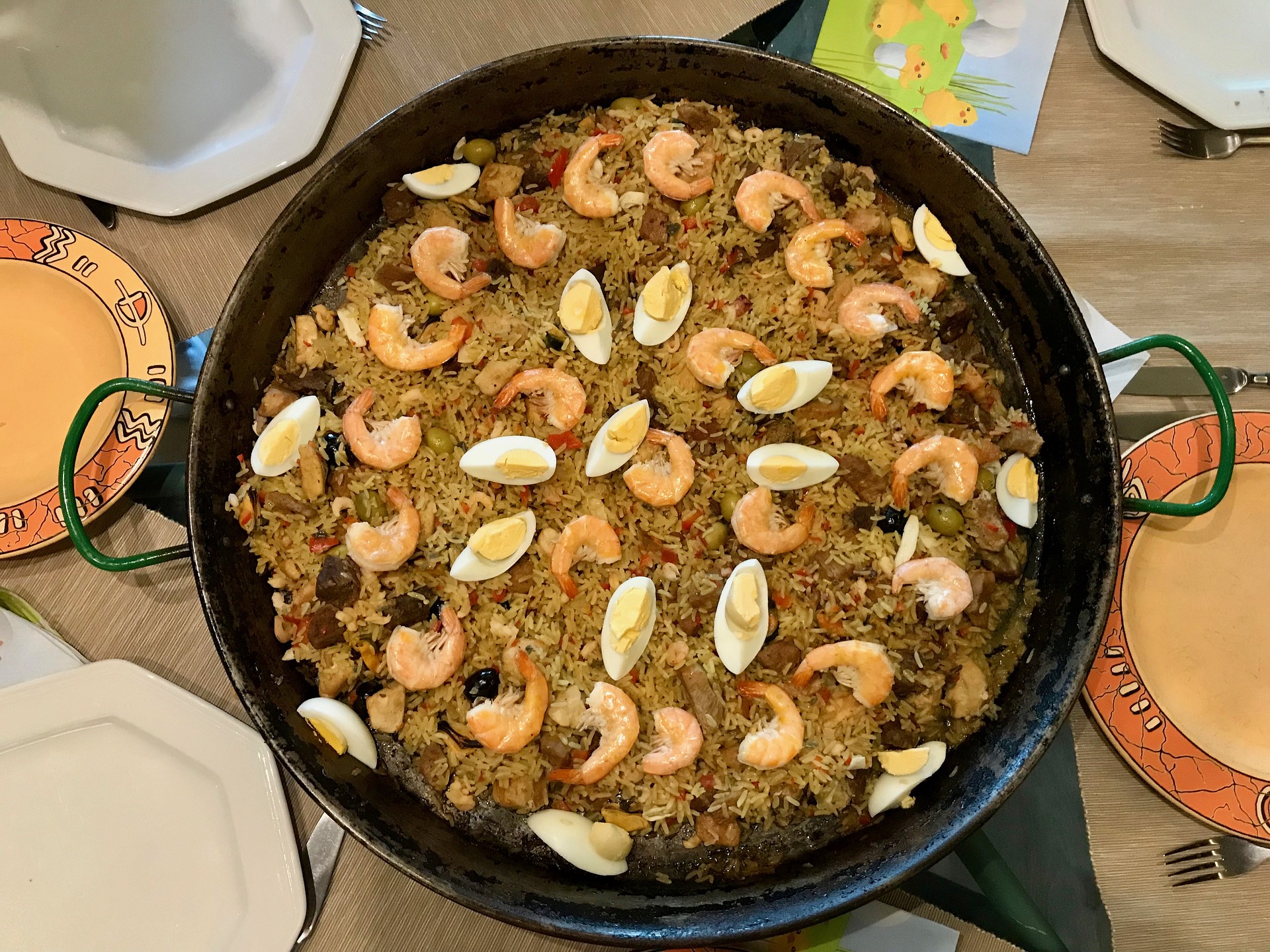 Paella-espanhola