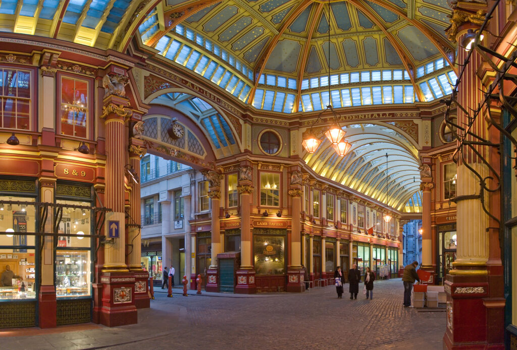 Leadenhall-Market-atrações-gratuitas-para-conhecer-em-londres